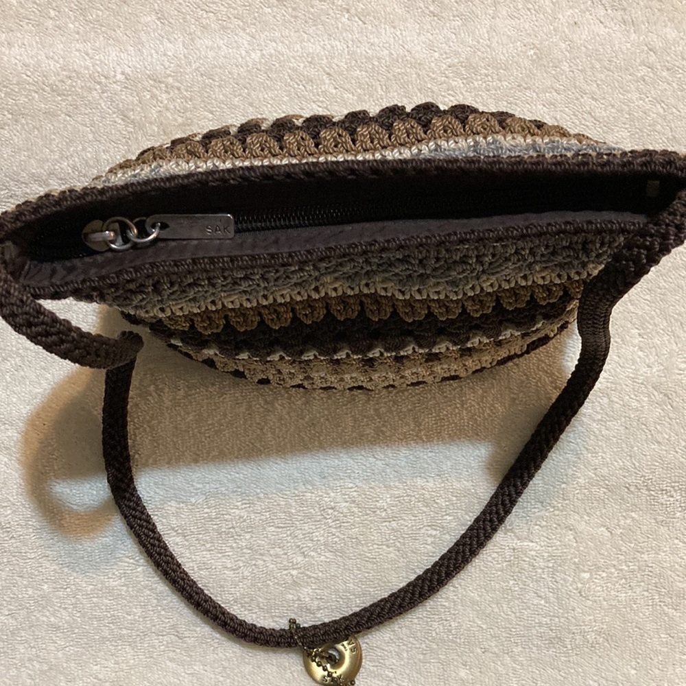 The Sak Small Crochet Shoulder bag Organizer. - Picture 4 of 9